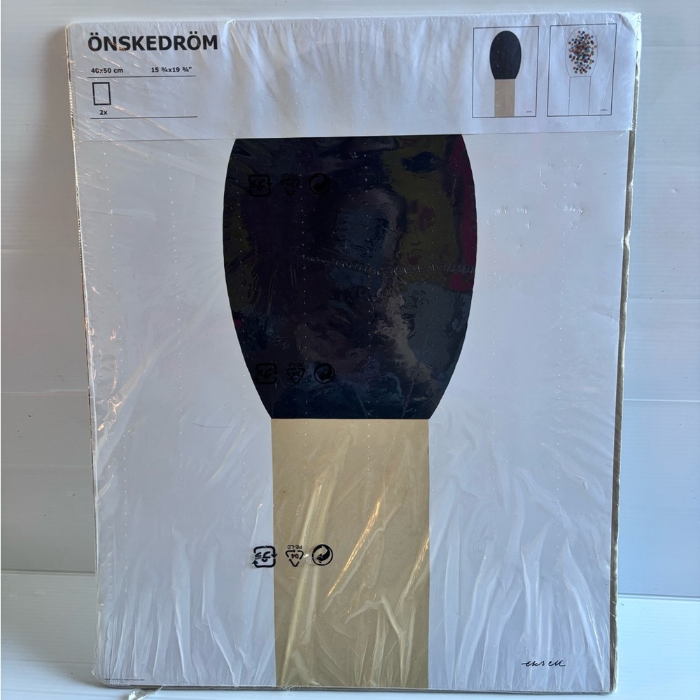 IKEA ÖNSKEDRÖM Poster Set 40x50 cm Sealed Modern Scandinavian Art